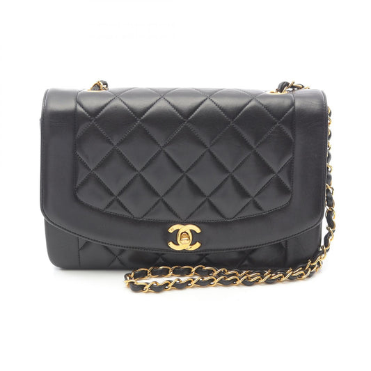 Chanel Diana Flap Lambskin Shoulder Bag