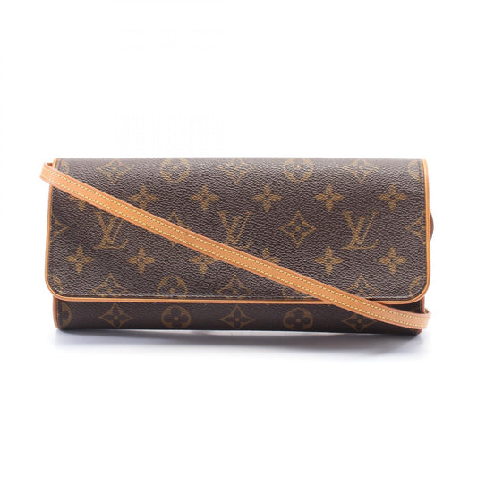 Louis Vuitton Pochette Twin GM Shoulder Bag Monogram