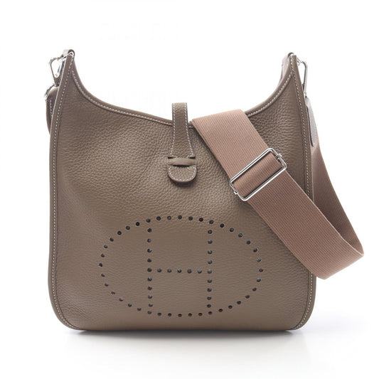 Hermes Evelyne III PM Etoupe Shoulder Bag