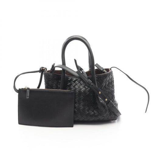Bottega Veneta Small Pinacoteca Leather Handbag