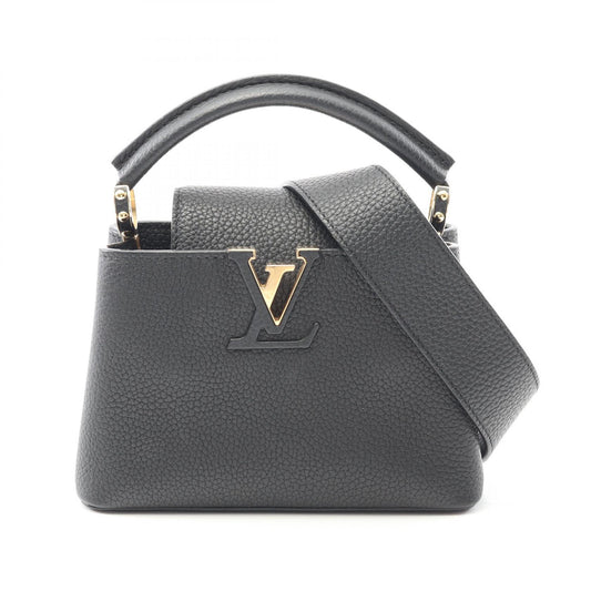Louis Vuitton Capucines Mini Leather Handbag M56071