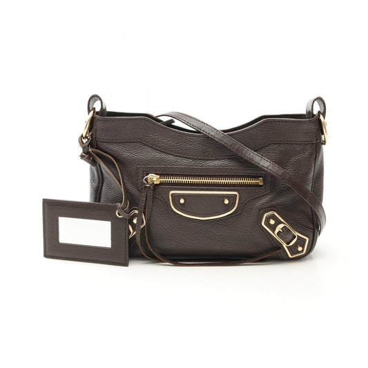 Balenciaga Leather Giant Hip Shoulder Bag