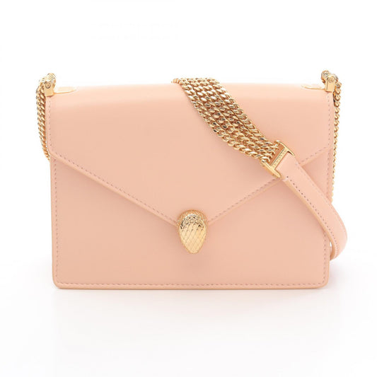 Bvlgari Serpenti Forever Leather Shoulder Bag