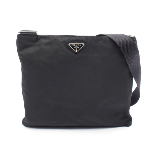 Prada Nylon Leather Shoulder Bag