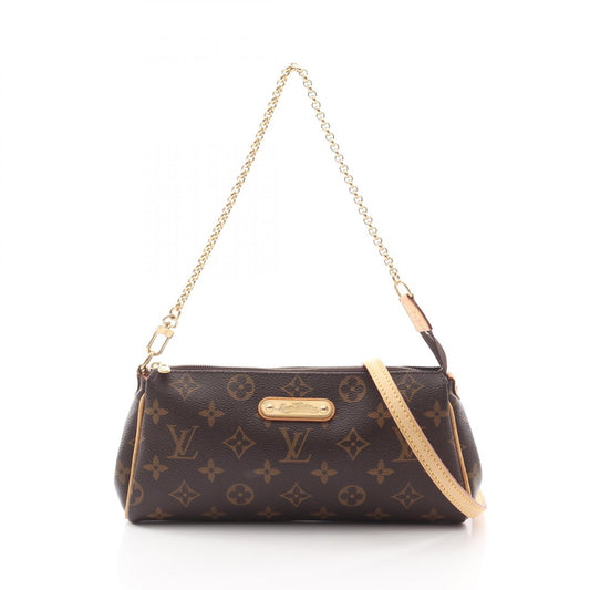 Louis Vuitton Eva Shoulder Bag Monogram Brown