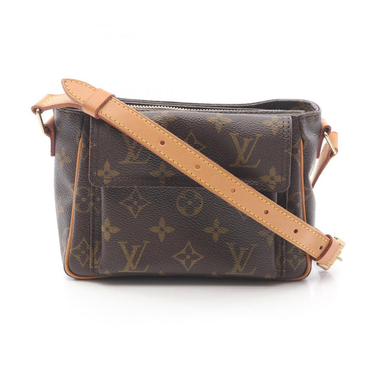 Louis Vuitton Vivacite PM Shoulder Bag Brown