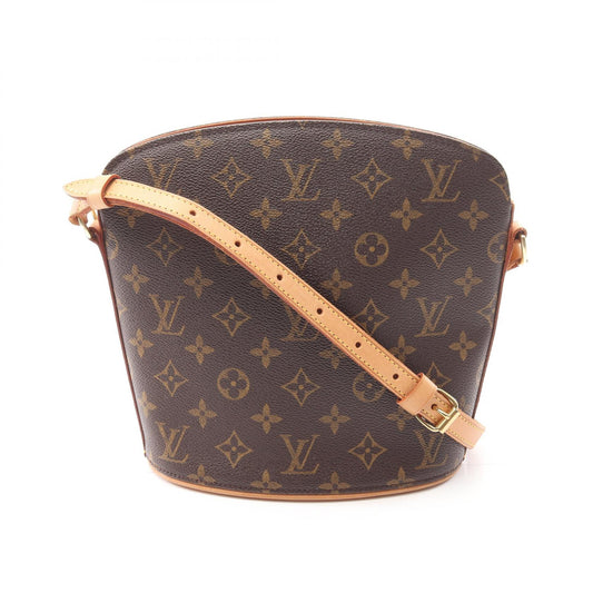 Louis Vuitton Drouot Shoulder Bag Monogram Brown