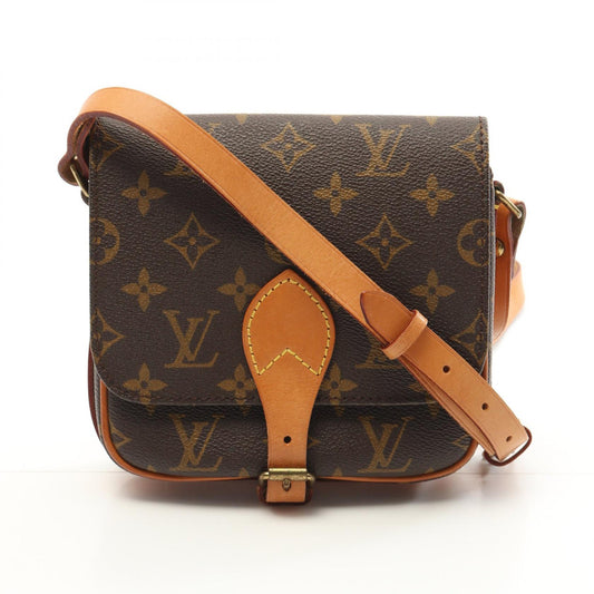 Louis Vuitton Cartouchiere PM Shoulder Bag Brown