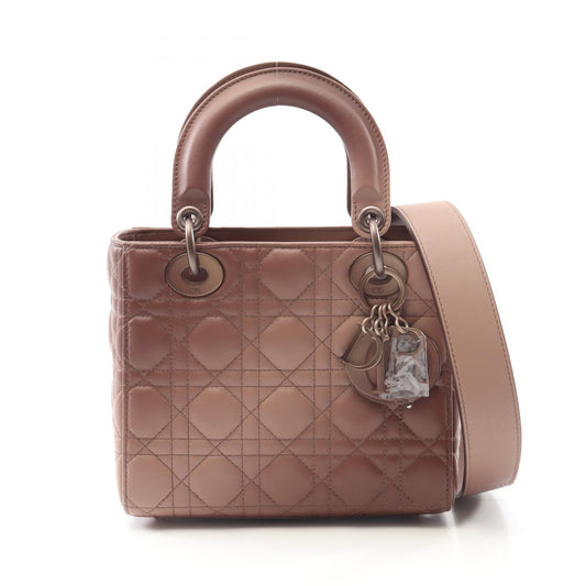 Dior Lady Dior Small Cannage Leather Handbag