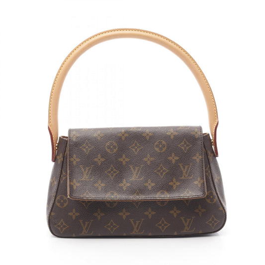 Louis Vuitton Mini Looping Handbag Monogram Brown M51147