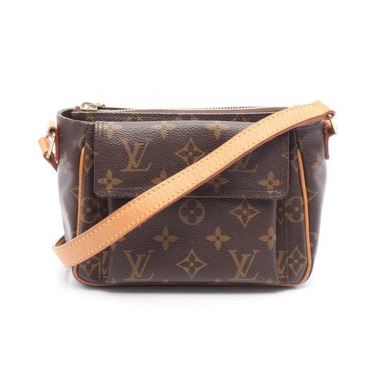 Louis Vuitton Vivacite PM Shoulder Bag Monogram Brown