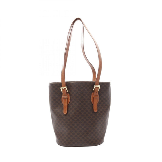 Celine Macadam Tote Bag PVC Coated Canvas Leather