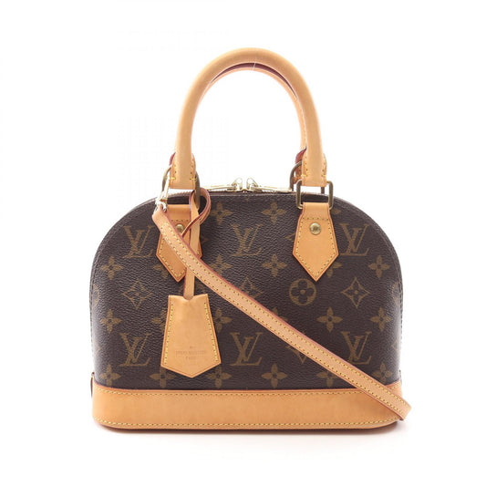 Louis Vuitton Alma BB Handbag Monogram Brown M53152