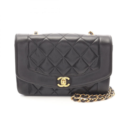 Chanel Diana Flap Lambskin Shoulder Bag A01164