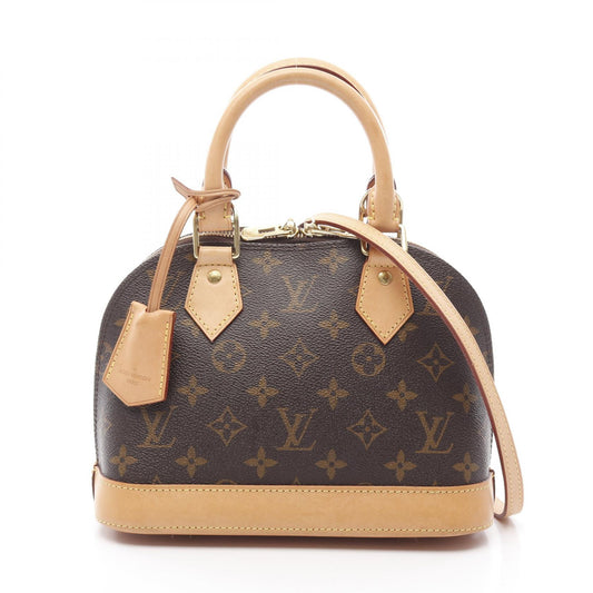 Louis Vuitton Alma BB Handbag Monogram Brown M53152