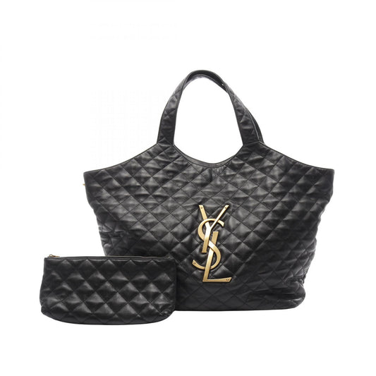 Saint Laurent Icare Maxi Lambskin Tote Bag