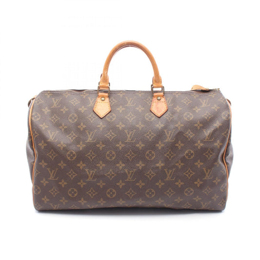 Louis Vuitton Speedy 40 Handbag Monogram Brown