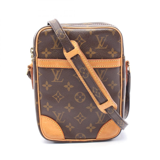 Louis Vuitton Danube Shoulder Bag Monogram Brown M45266
