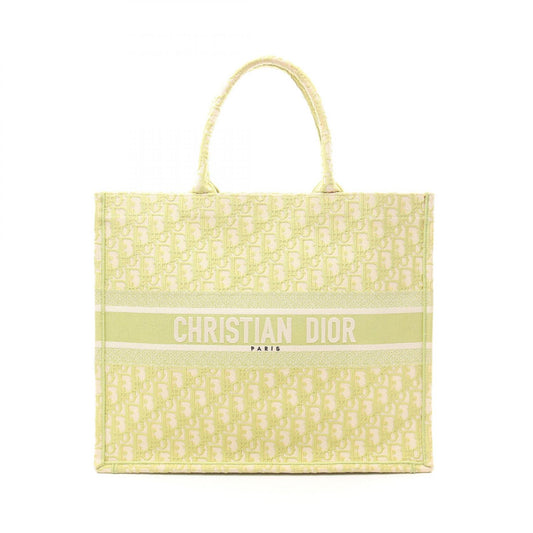 Dior Canvas Book Tote Large Tote Bag