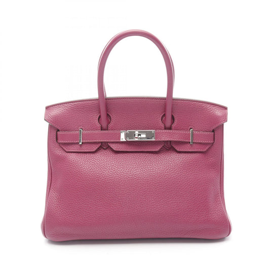 Hermes Birkin 30 Leather Handbag Pink
