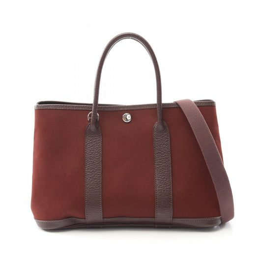 Hermes Garden Party TPM Verso Canvas Tote Bag