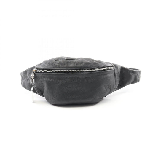Chrome Hearts Leather Waist Bag Black