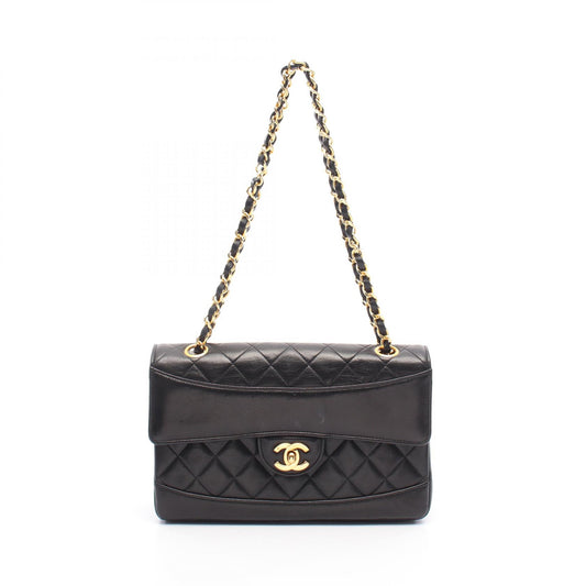 Chanel Lambskin Matelasse Single Flap Shoulder Bag