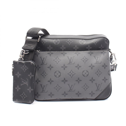 Louis Vuitton Trio Messenger Monogram Eclipse Bag