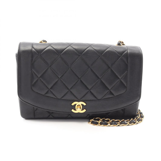 Chanel Diana Flap Lambskin Shoulder Bag A01165