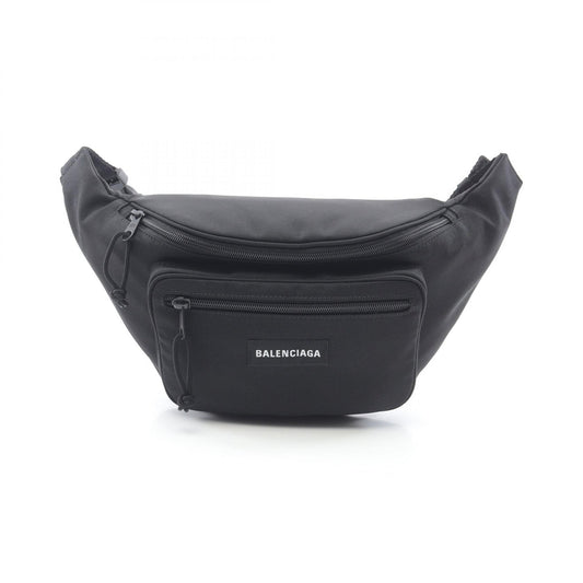 Balenciaga Explorer Canvas Waist Bag Black/White