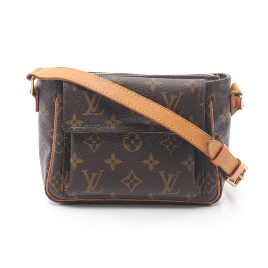 Louis Vuitton Vivacite PM Shoulder Bag Brown