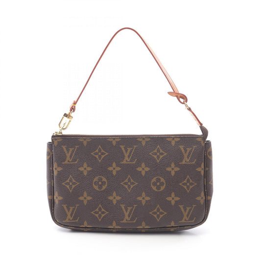 Louis Vuitton Pochette Accessoires Handbag Monogram Brown