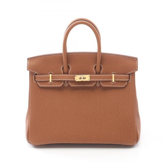 Hermes Birkin 25 Togo Leather Handbag