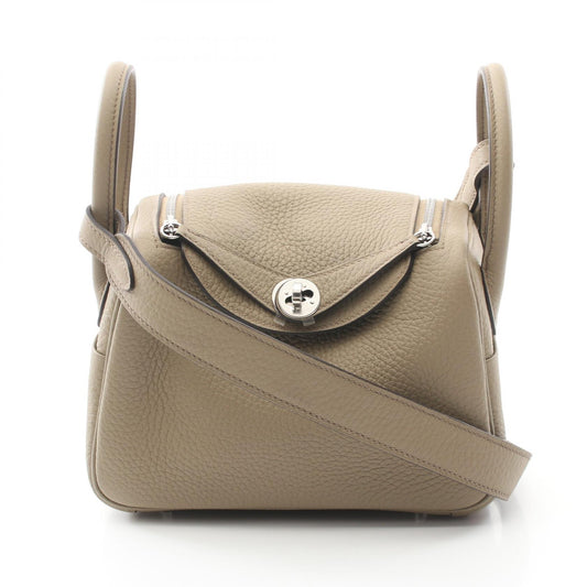 Hermes Lindy Mini Shoulder Bag Beige