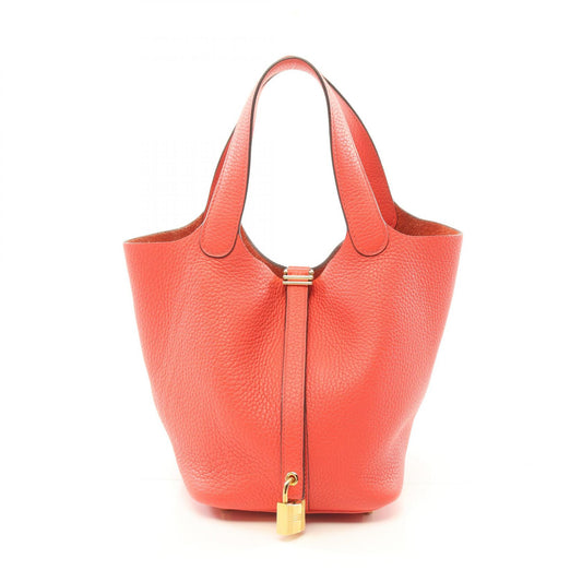 Hermes Picotin Lock PM Handbag Red