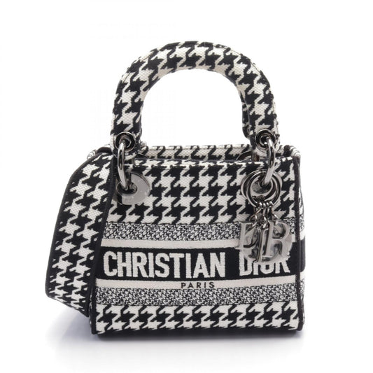 Dior Lady D-Lite Mini Canvas Handbag