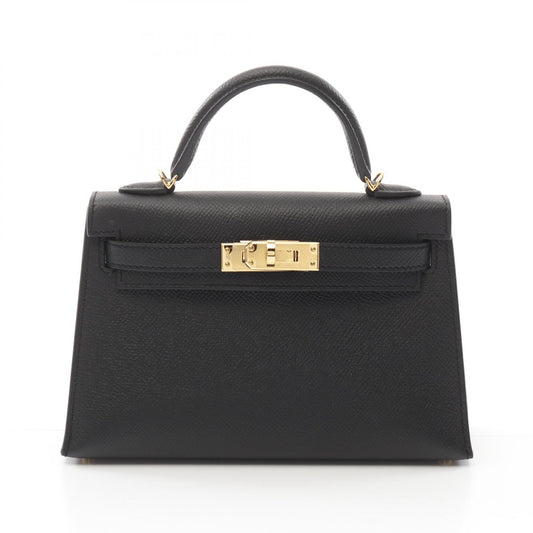 Hermes Mini Kelly 2 Handbag Black