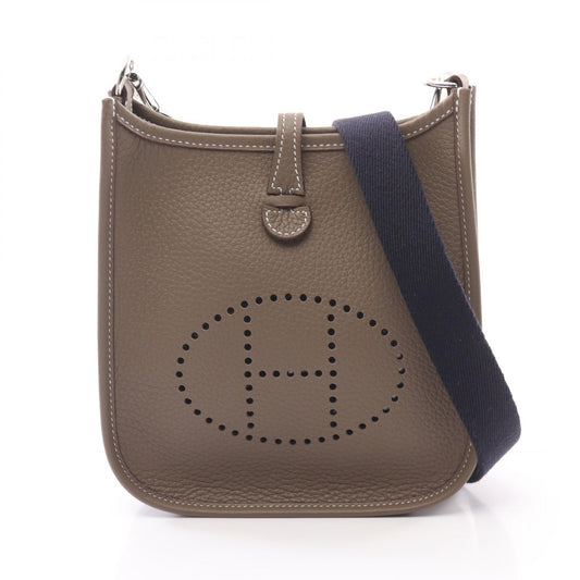 Hermes Evelyne TPM Shoulder Bag Brown