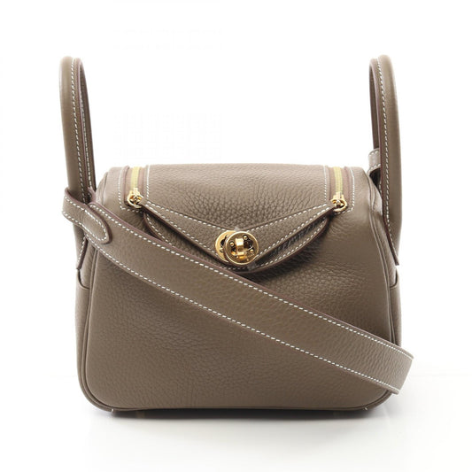 Hermes Lindy Mini Shoulder Bag Brown