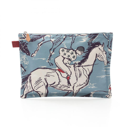 Hermes Yachting GM Jockey Canvas Pouch