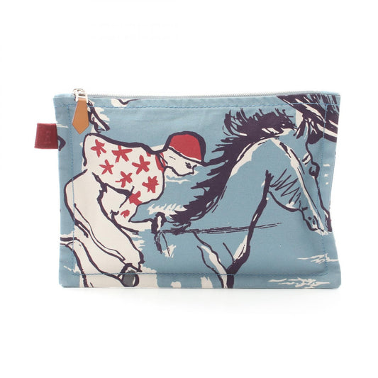 Hermes Yachting PM Jockey Canvas Pouch