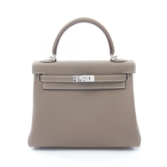Hermes Kelly 25 Togo Leather Handbag