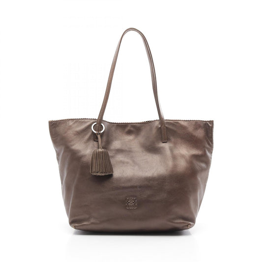 Loewe Anagram Leather Tote Bag