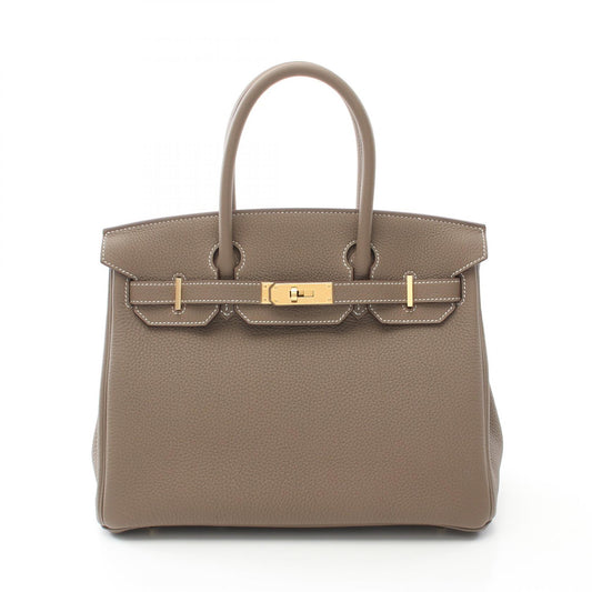 Hermes Birkin 30 Togo Handbag Brown
