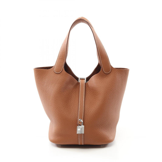 Hermes Picotin Lock MM Handbag Brown