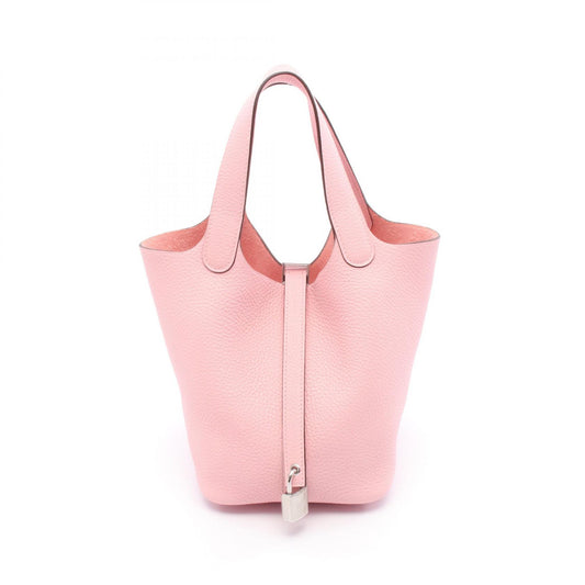 Hermes Picotin Lock PM Rose Sakura Handbag