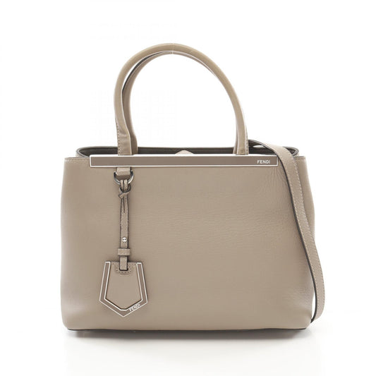 Fendi PETITE 2JOURS Leather Handbag