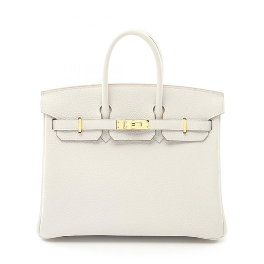 Hermes Birkin 25 Togo Leather Handbag