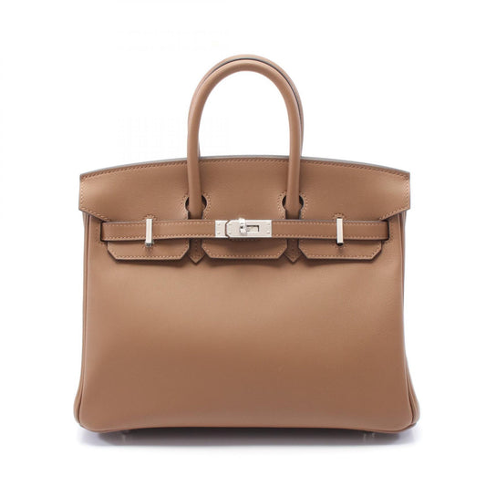 Hermes Birkin 25 Verso Leather Handbag