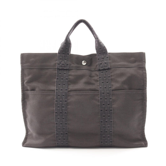 Hermes Herline MM Canvas Tote Bag